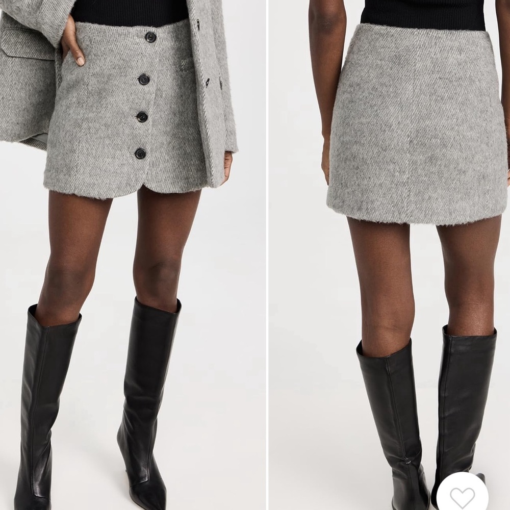 Helmut Lang blazer skirt
